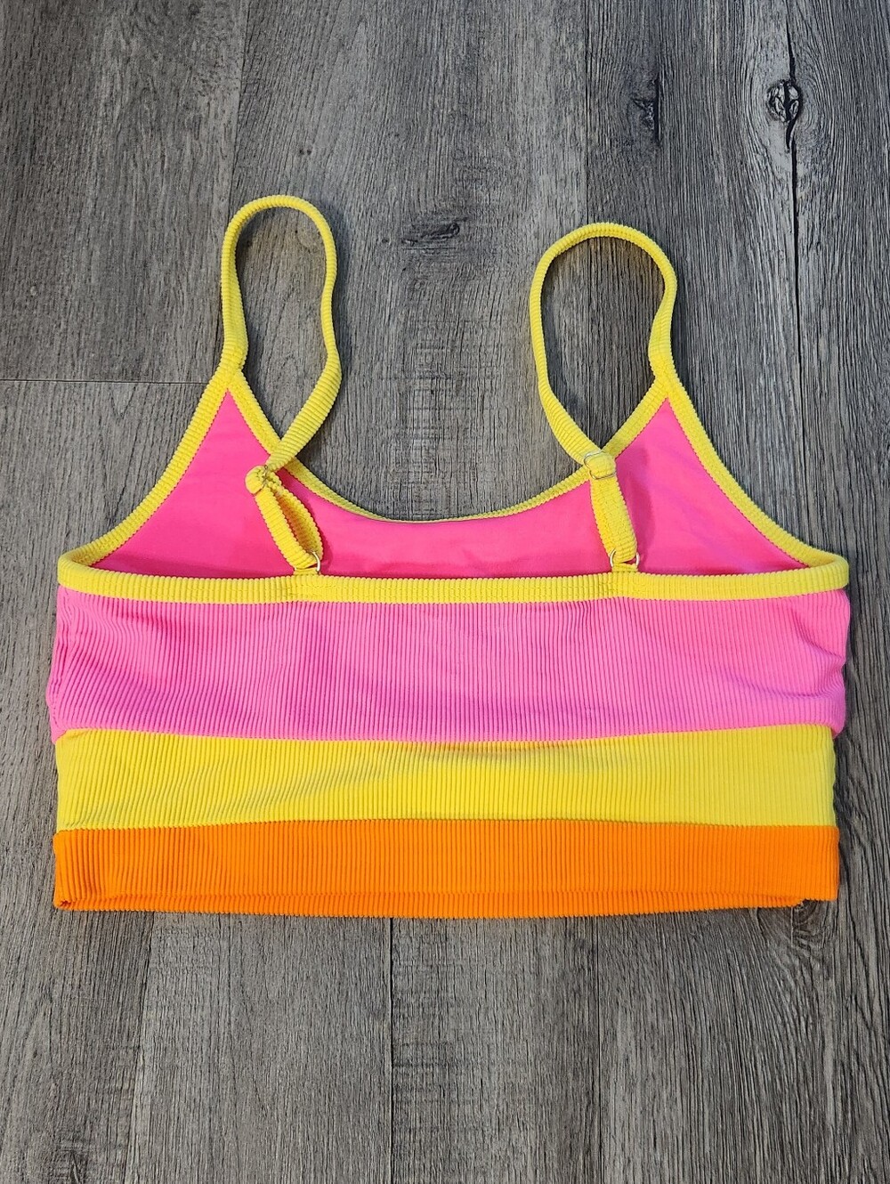 New!Beach Riot Eva Top Soleil Colorblock - Picture 11 of 13